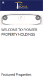 Mobile Screenshot of pioneerpropertyholdings.com